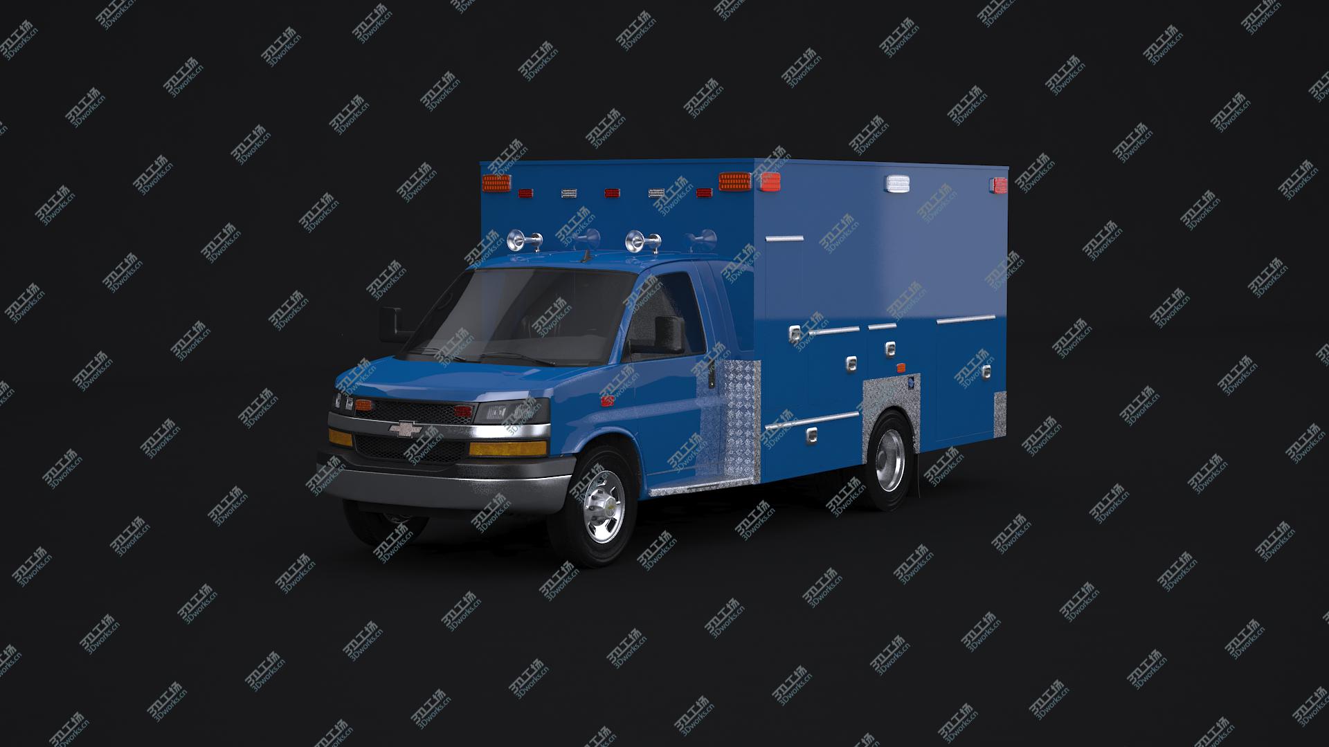 images/goods_img/20210313/3D model 2020 Chevrolet Express EMS Ambulance Collection/3.jpg